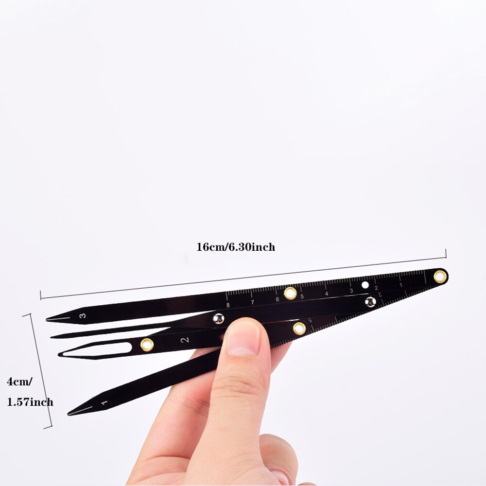 Stainless Steel Golden Ratio Calipers Microblading... – Vicedeal