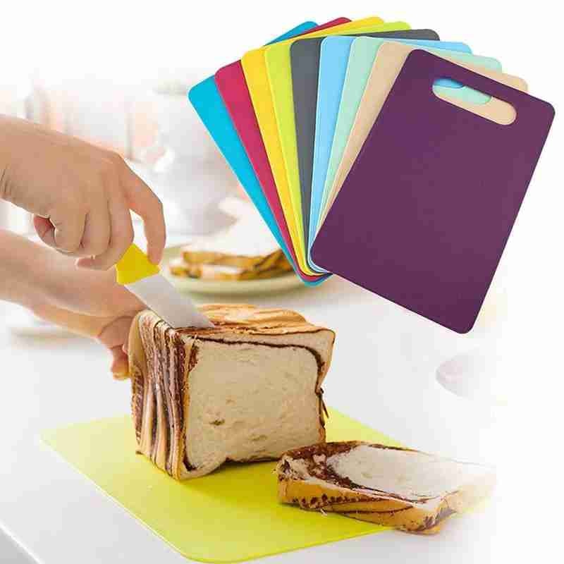 Non-slip Plastic Cutting Board Food Cutting Block Mat Tool Kitchen Cook Supplies Fruit And Vegetable Cutting