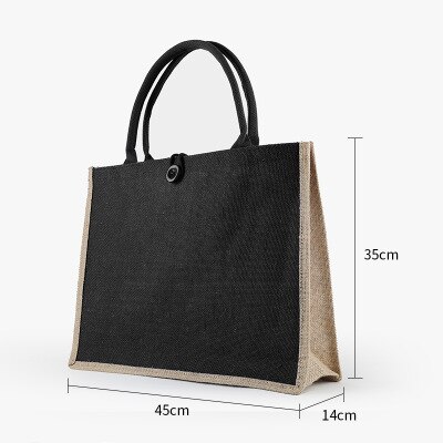 Sac à main de couleur jaune naturel, sac à bandoulière simple de grande capacité pour restaurer les anciennes manières, sac fourre-tout: Big6