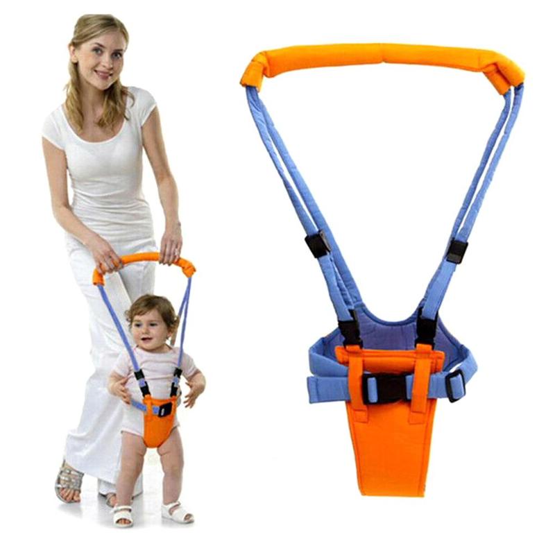 Baby Walker Zuigeling Peuter Walk Leren Band Een Hand Assistent Jumper Harnas Met Riem Bedienen Walker O9B4