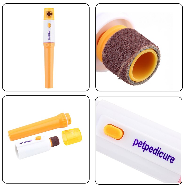Elektrische pijnloze nagelknipper voor huisdieren, honden, katten, poten, nagels, trimmen, vijlen, verzorgingsproducten