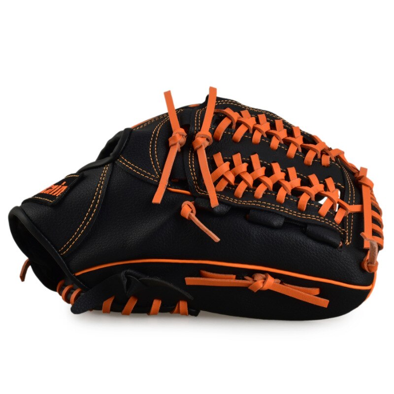 Lederen Batting Handschoenen Mannen Kids Rechts Baseball Handschoen Apparatuur Praktijk Hand Gants Guante Beisbol Sportkleding BJ50ST