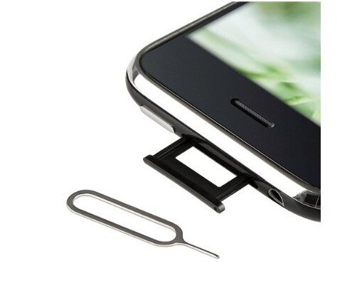 1000 stks/partij Sim Card Tray Remover Eject Ejector Pin Sleutelhanger open Tool voor iPhone 7 4 s 5 5 s 5c 6 6 s plus voor iPad voor SamSung xiaomi