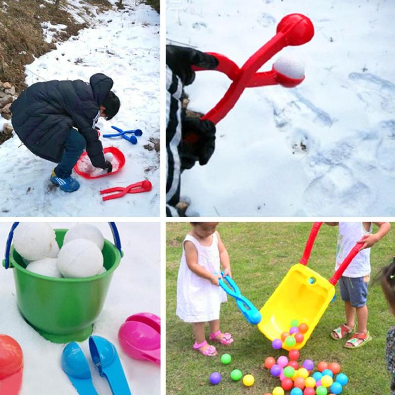 1PC Winter Snowball Maker Sand Mold Tool Snow Ball Maker Funny Compact Snowballs Fight Outdoor Sport Snow-balls Toy Winter