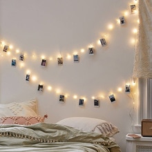 2M/5M/10M USB LED Lichterkette draussen Girlande für Foto Zauberstab Dekor Gebühr Clips lichter Kette Batteriebetriebene Weihnachtsbeleuchtung