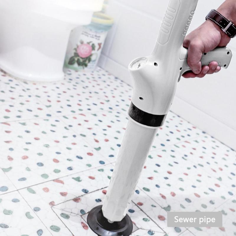 High Pressure Air Drain Blaster Clog Dredge Clogged Remover Toilet Plunger
