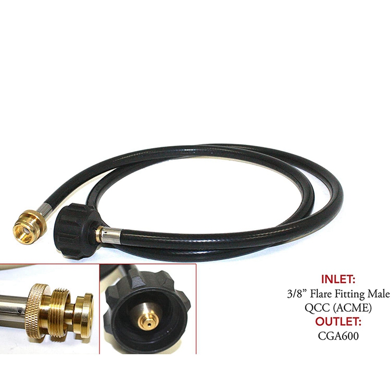 Kit de soplete de propano, boquilla de cabeza de soplete de soldadura de Gas de llama de latón con adaptador de propano, manguera que se conecta para soldar