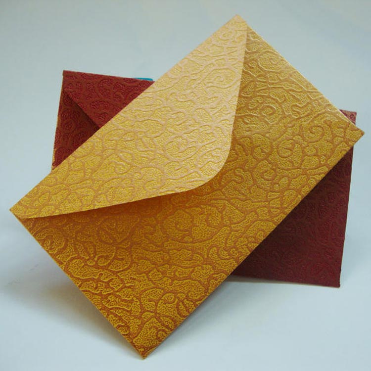 120 gsm guldpapir tomme minikonvolutter 6 x 10cm til vip kreditkort bankkort: Guld a