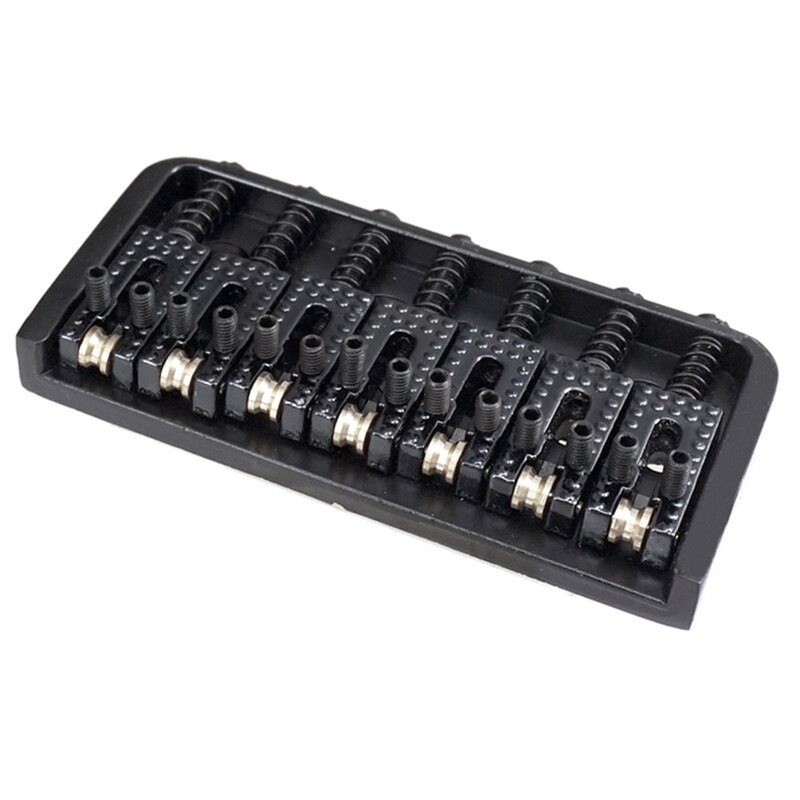7 String Electric Guitar Ball String Code Bridge Pull String 7 String Roller Bridge Fixed Bridge Pull String Black