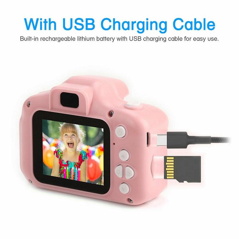 2 Inch HD Screen Mini Camera Kids Toys Cartoon Dig... – Vicedeal