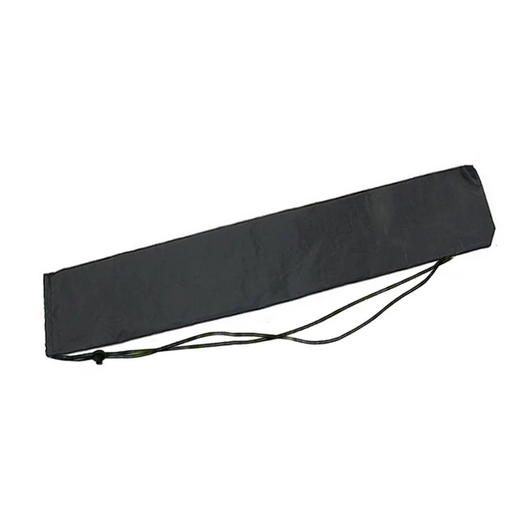 Förvaringsväska för utomhusfällstolar i oxfordtyg med långt rep, dragsko, cool matta, förvaringsväska för bärbar picknickfilt: Champagne