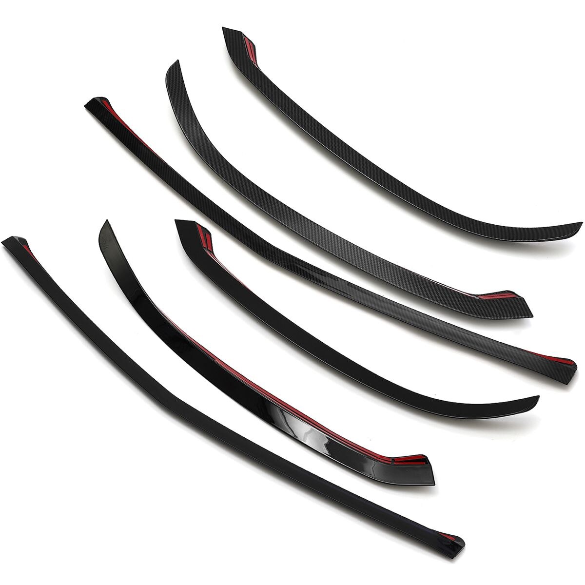 Paar Front Lower Bumper Lip Splitter Canard Trim Voor Mercedes-Benz A-klasse W177 A180 A200 A220 A250 Voor amg 2022 +