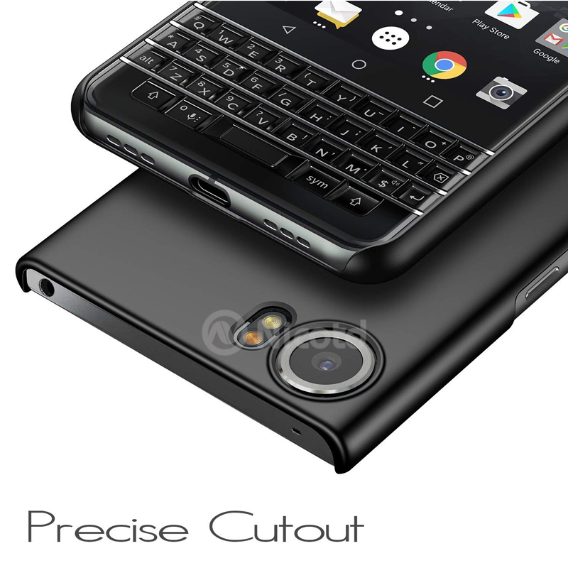 Für Blackberry KEYone Fall Luxus Schlank Hartplastik Telefon Fall für Blackberry KEYONE Zurück Abdeckung Schutz Schwarz Matte PC taschen