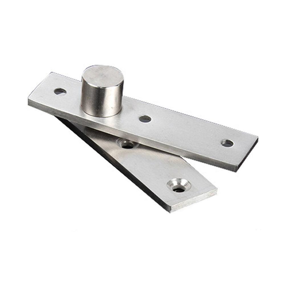Bisagra de puerta pivotante de acero inoxidable, tres tipos, bisagra pesada de 360 grados, puertas pivotantes de trabajo para eje de acero de madera, inoxidable Pi K5Z9: 100mm