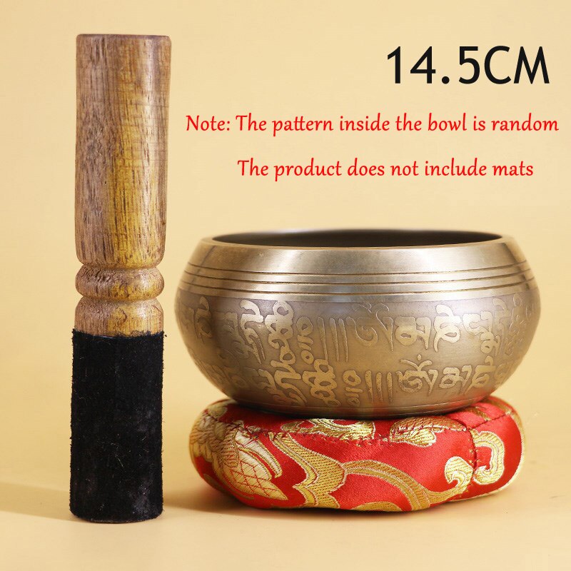 Nepal Handmade Tibetan Singing Bowl Set Decorative... – Grandado