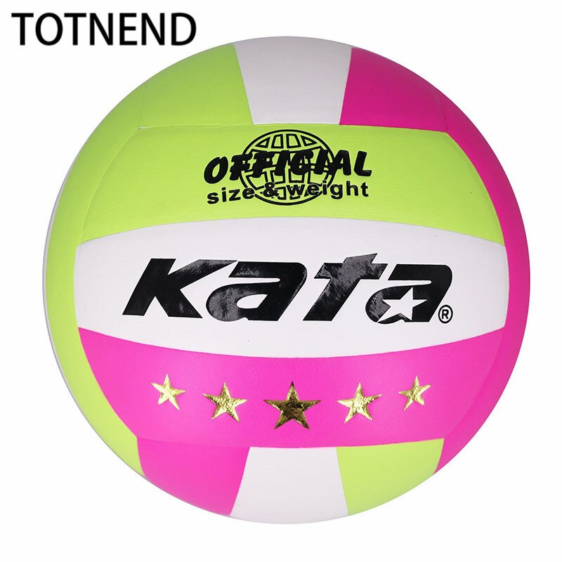 No.1 5 Volleybal Opblaasbare Zachte Student Praktijk Speciale Bal Volwassen Kinderen Strand Spel Training Bal: COLOR-C