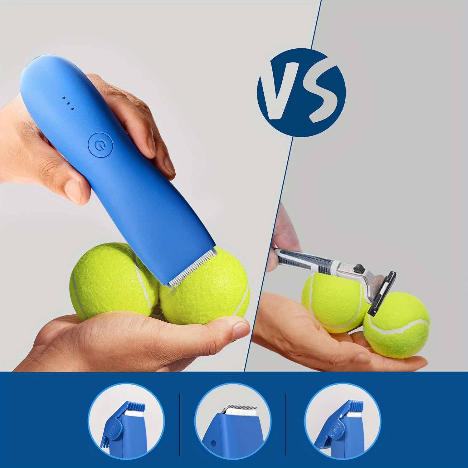 Body Hair Trimmer, Groin&Body Manscape Trimmer For Men, Electric Ball Shaver Groomer, Pubic Grooming Clipper Male R