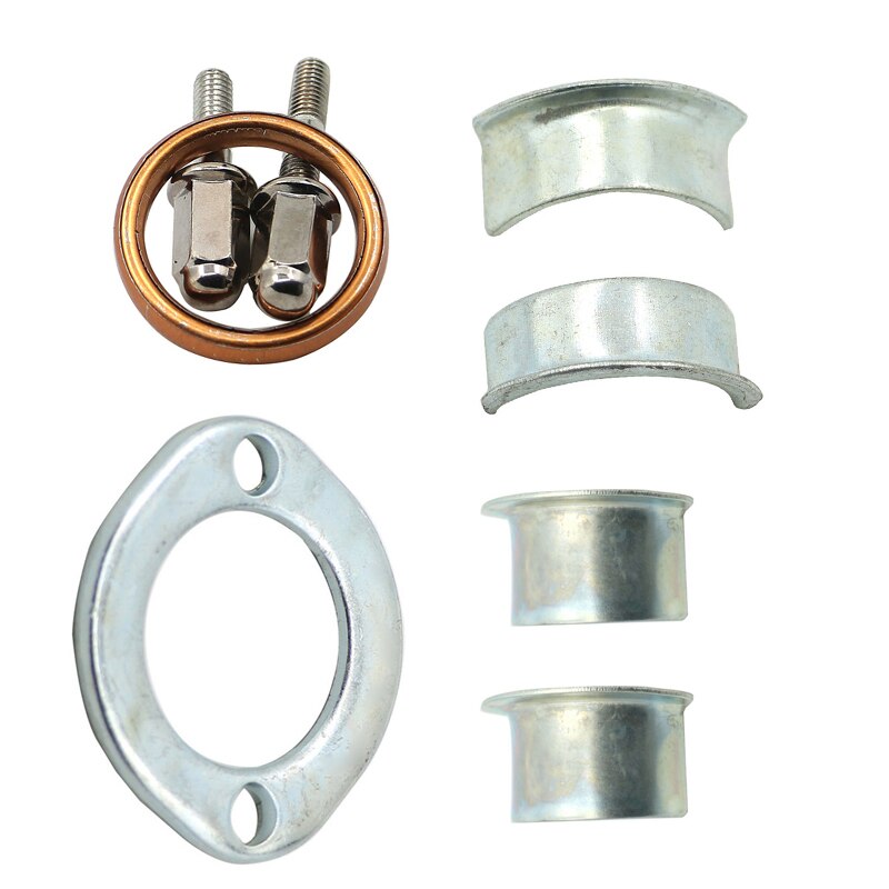 Juego de 8 abrazaderas de escape para Honda CG 125 XL CB, kit de soporte de abrazadera