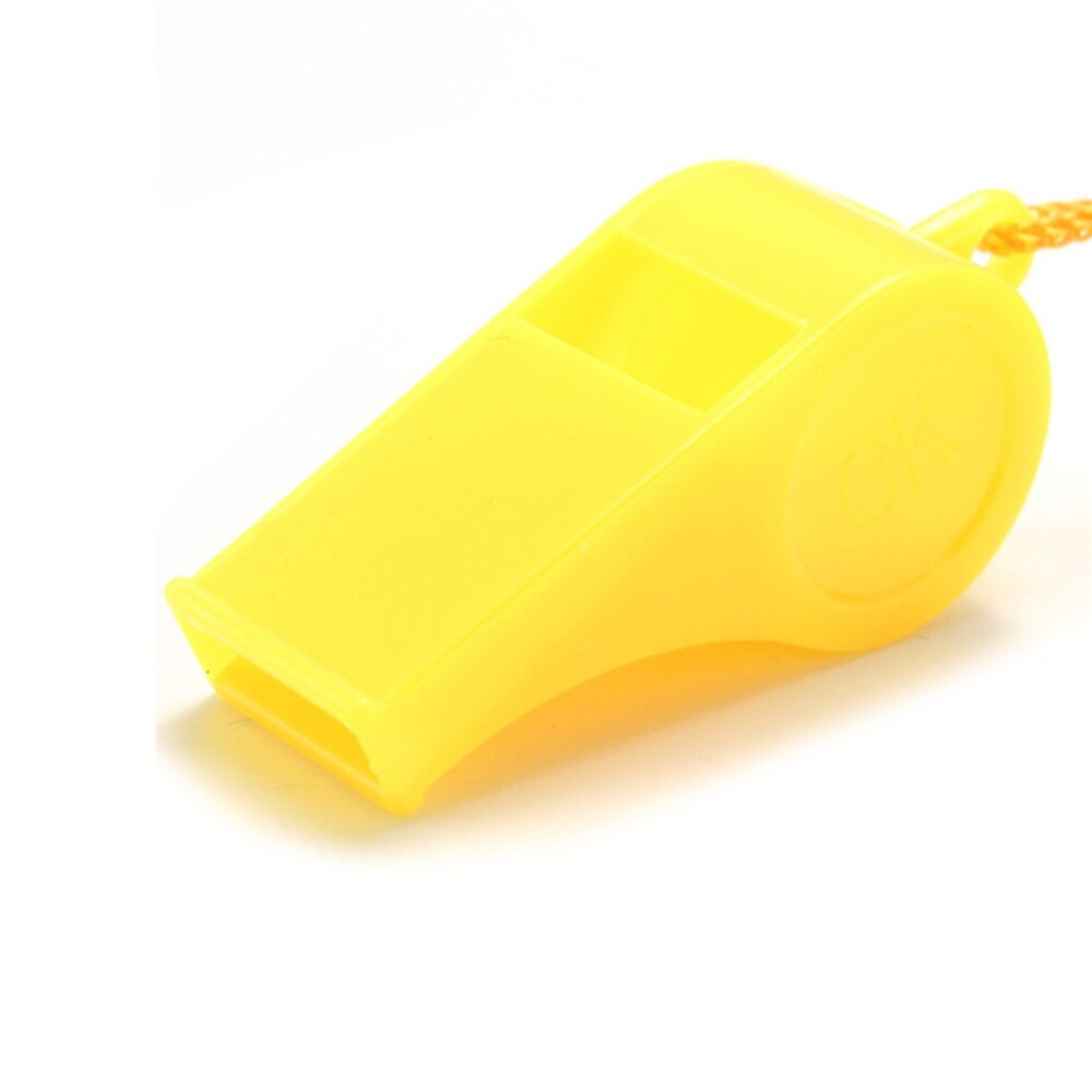 8pcs Whistle Funny Practical Stylish Sports Whistle Referee Whistle Training Whistle
