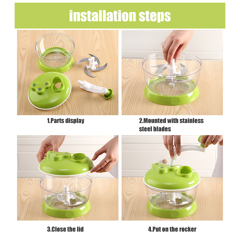 Keukenmachine handmatige multifunctionele vleesmolen hakmachine voor thuis keuken  pi669