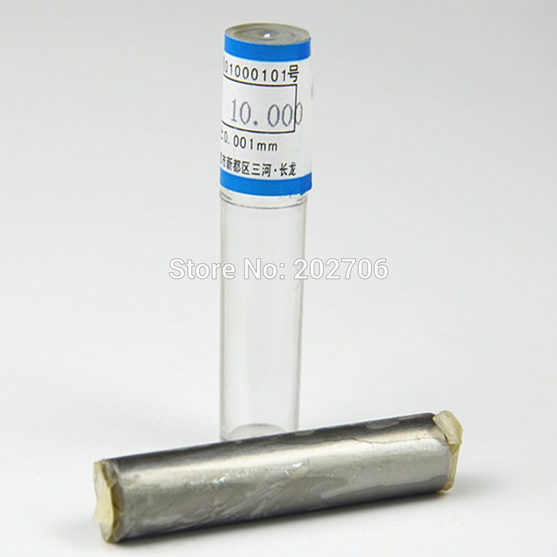 0.30-10.00mm Steel Pin Gauge 50mm Pin Measuring Tool step 0.1mm, 98pcs/lot