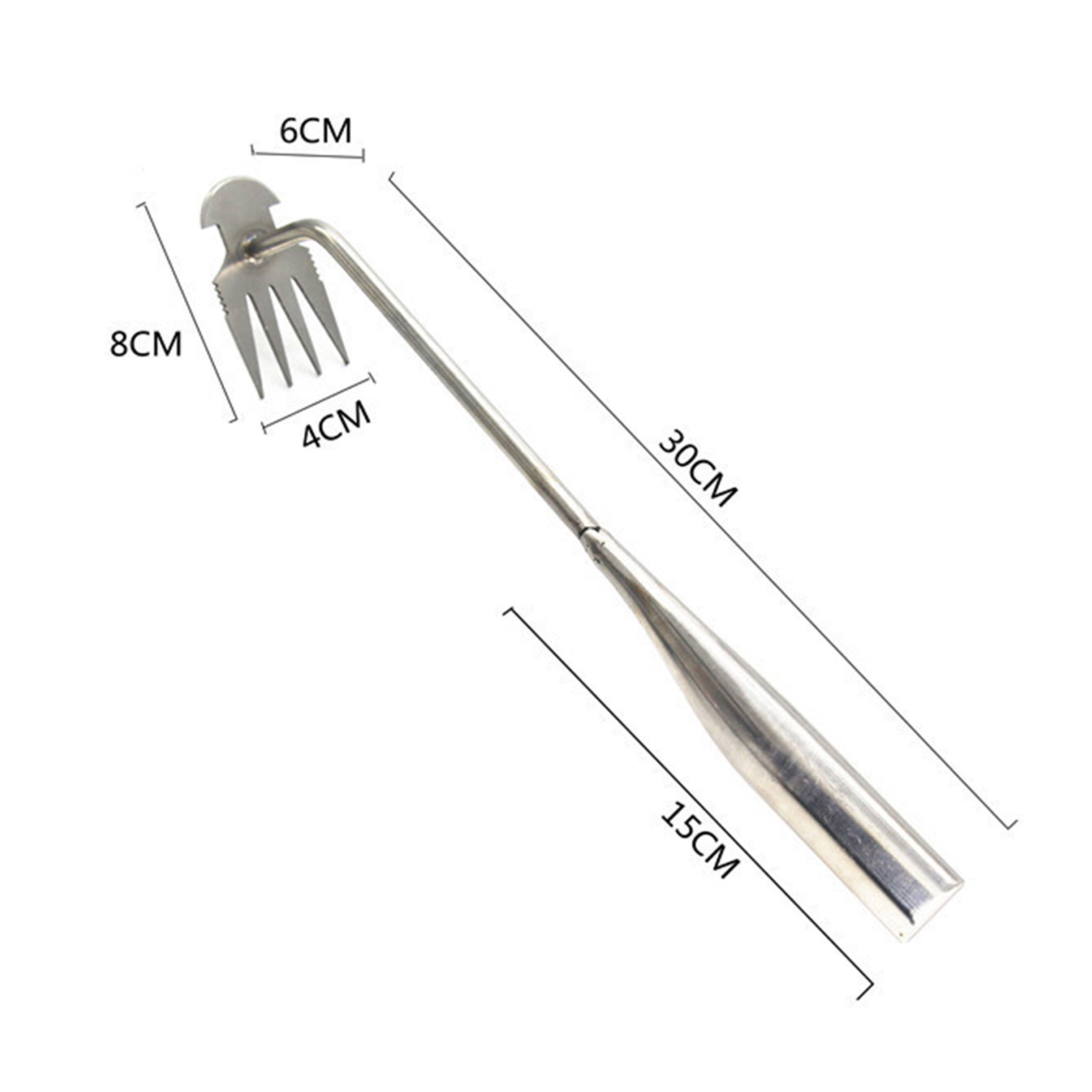 Garden Hoe Weeders Carbon Steel Gardening Hook and Weeding Tool Dual-Purpose Hardened Weeding Hoe for Easily Removing Weeds: Blue