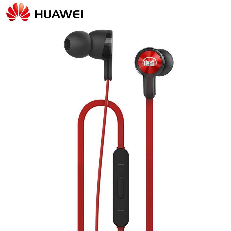 Huawei Ehre Kopfhörer AM15 Mit Mic Noise Cancelling Headset Für Handy Huawei Honor 9 Taube 8/9 P10 Offizielle original: Red