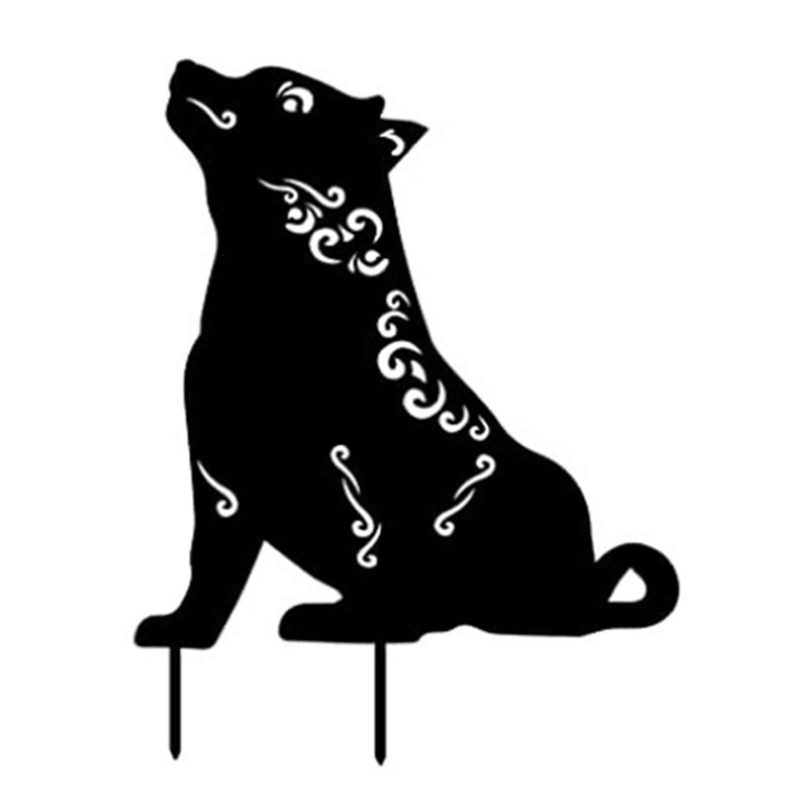 1pcs Easter Acrylic Hollow Inserts For Gardening Ornaments Yard Acrylic Art Outdoor Garden Backyard Decoration Lawn Stakes: B