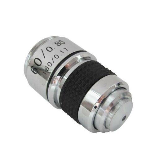 185 Achromatic Biological Microscope Objective Lens 4X 10X 20X 40X 60X 100X 1PC: 60X