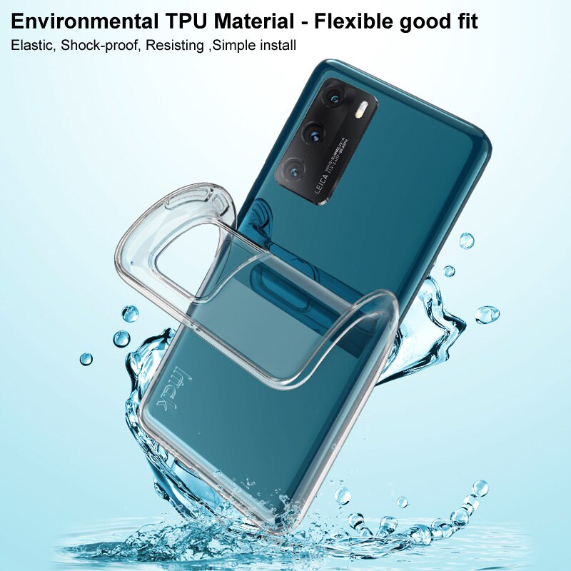 Imak Transparante Zachte Siliconen Voor Google Pixel 6 Phone Case Cover Case Voor Google Pixel 6 Pro Tpu Shell telefoon Tas