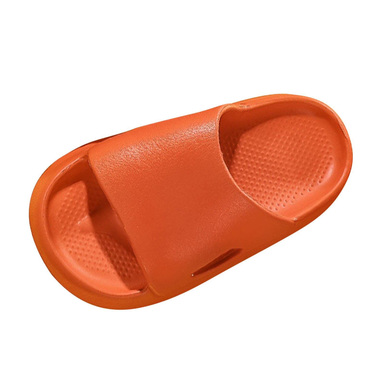 Summer Solid Children's Slippers Shoes For Boys Girls At Home Outdoor Slippers Beach Kids Shoes Eva Shoes For Kids Toddler: Orange / 6-7 Years