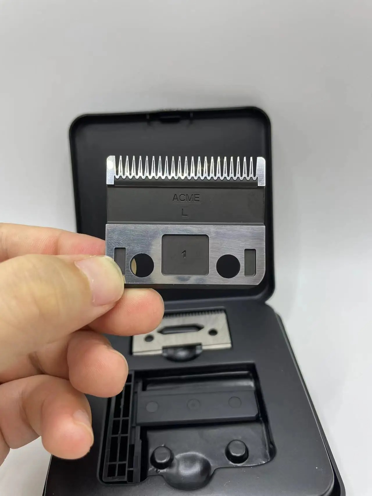 Original Madeshow M5(F) Blade M10 Kulilang R66 R77F G9C Wedge Fade Blades Hair Clipper Ultra Thin Blade Trimmer Replacement