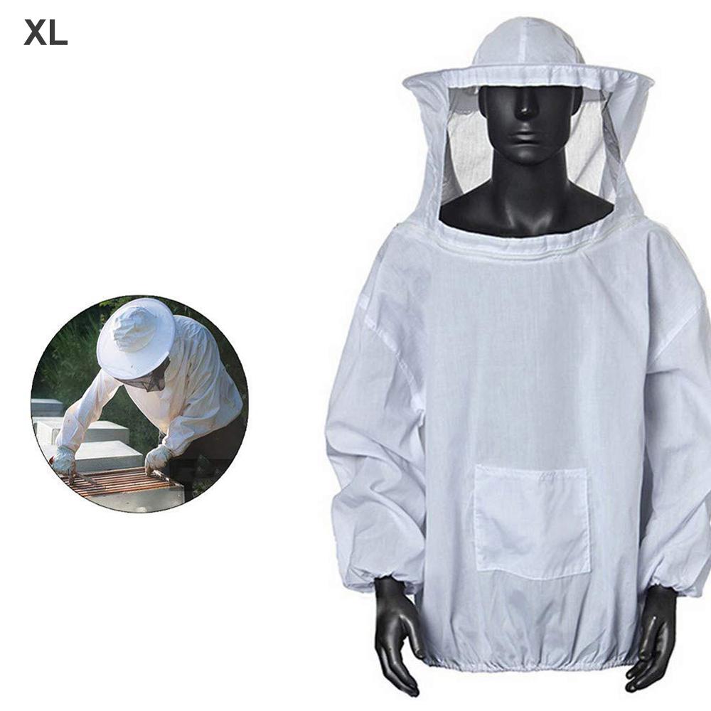 Ropa de apicultor protectora con máscara facial, equipo para apicultores y apicultores