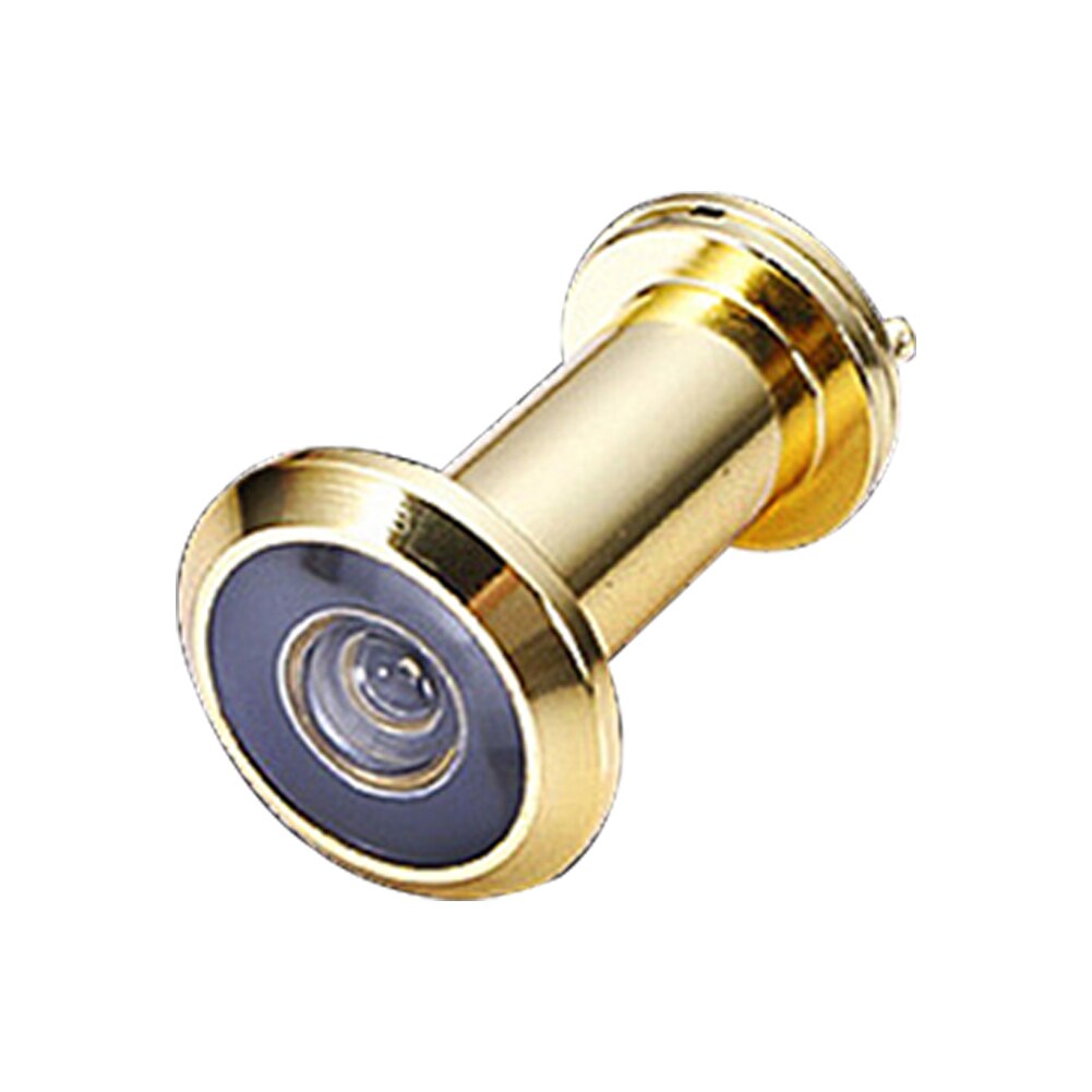 Home Security Door Viewer HD Lens Adjustable Copper House With Lid Wide Angle Anti Theft Tools Threaded Peephole Hardware