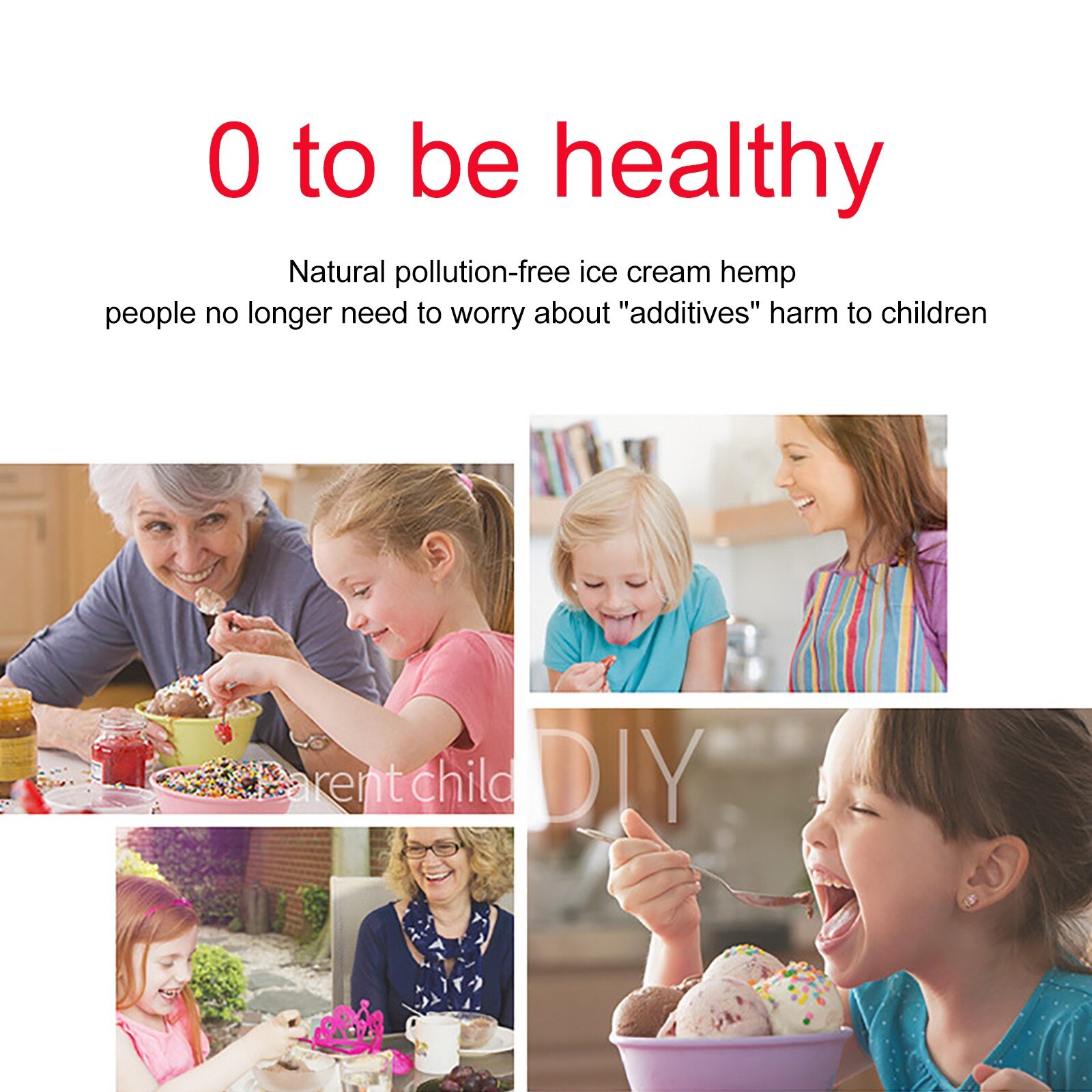 Ice Cream Maker Machine Mini Automatic Slush Machine Eu/us /uk Plug Home Electric Ice Cream Fruit Yogurt Makers For Children