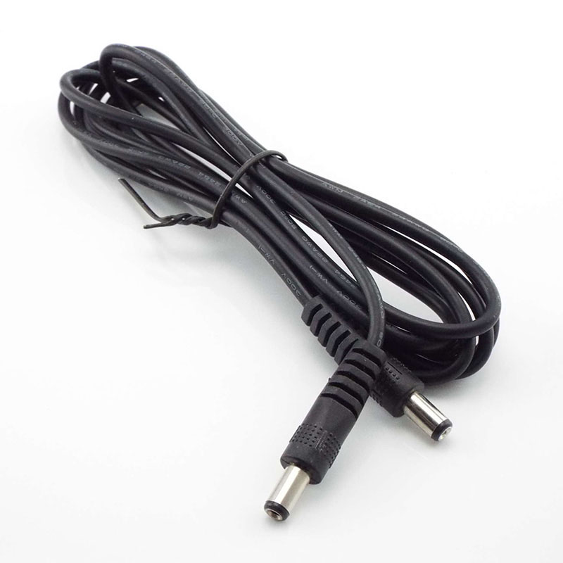 5,5 x 2,1 mm DC 12 V 3 A Stecker auf Stecker Netzteil DIY Kabel Verlängerungskabel CCTV-Kamera-Adapter-Anschluss Netzkabel 0,5 m 1 m 2 m: MULTI
