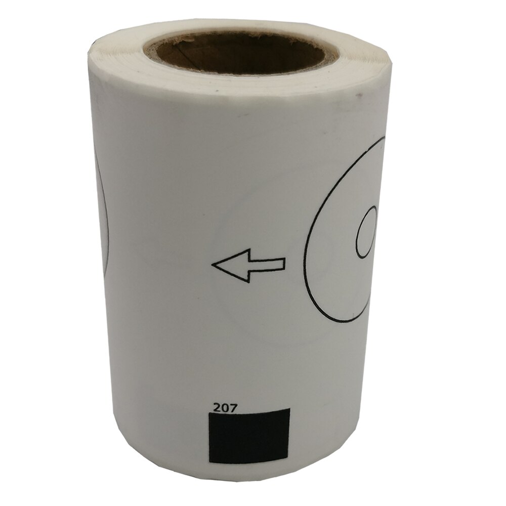 Sonar-Compatible DK-11207 DK 11207 Label 58*58mm Compatible for Brother Label Printer White Paper DK11207 DK-1207 DK207