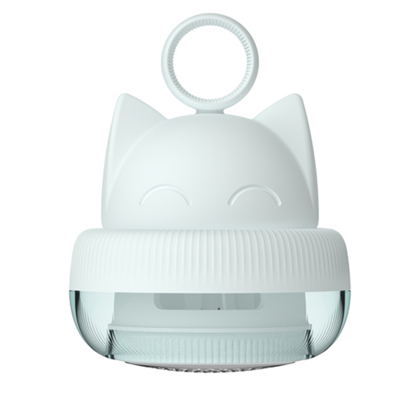 Elektrische Bal Trimmer Kleding Tondeuse Remover Draagbare Leuke Kat Vormige Smart Haarbal Verwijdering Voor Kleding: Blauw