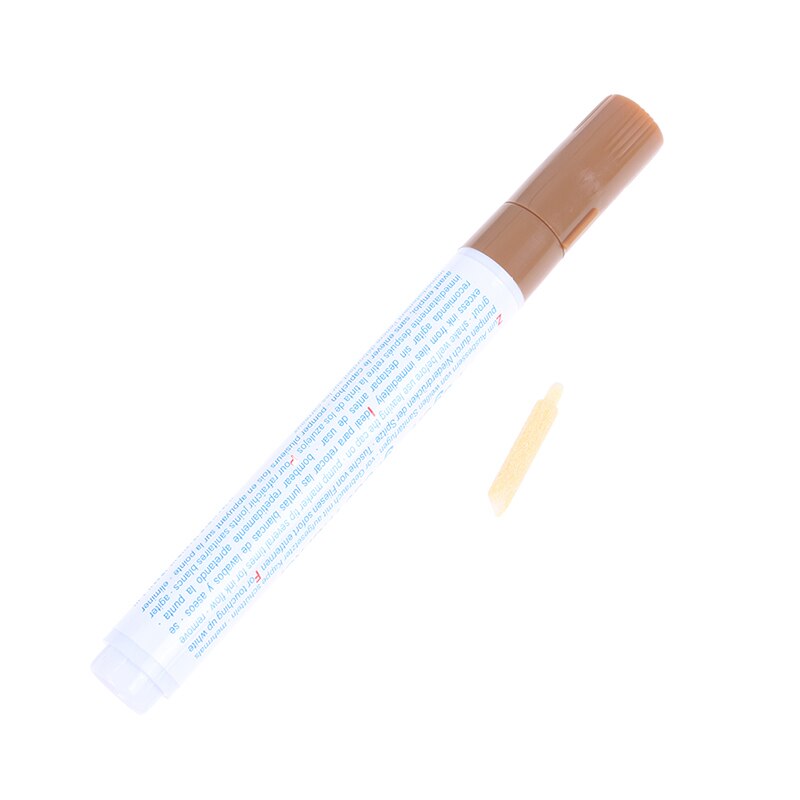 Rotulador de pared de reparación de azulejos para el hogar rotulador de lechada blanco inodoro no tóxico para azulejos de suelo: OL