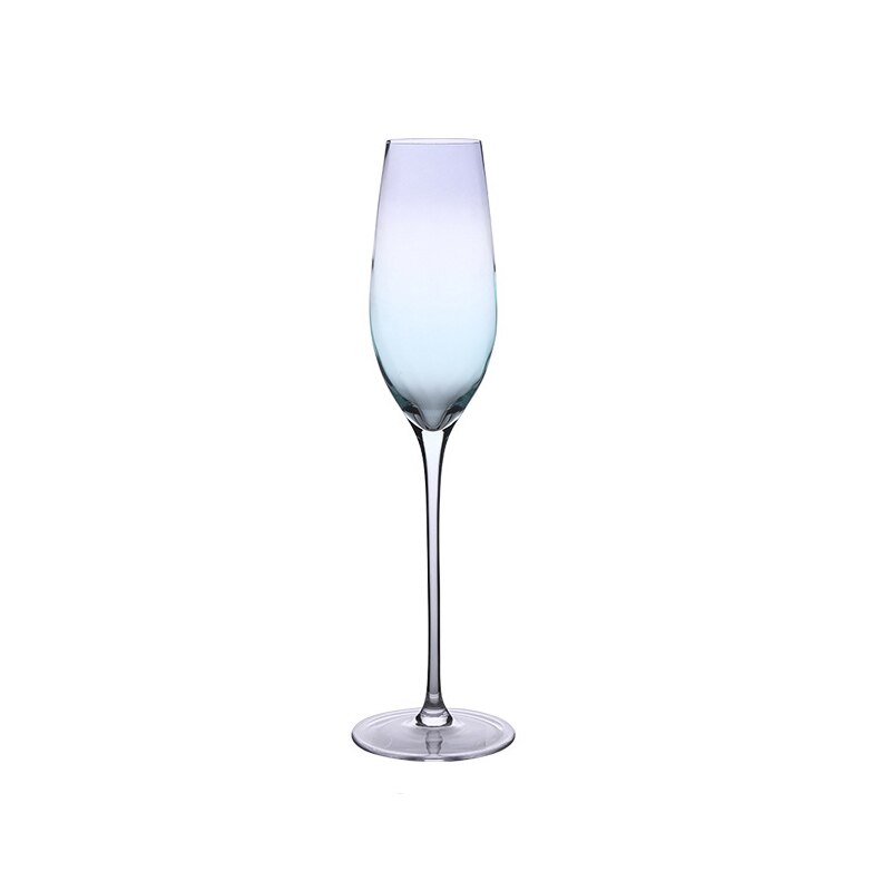 Verre à vin arc-en-ciel de couleur cristal, pour la cuisine et les produits ménagers