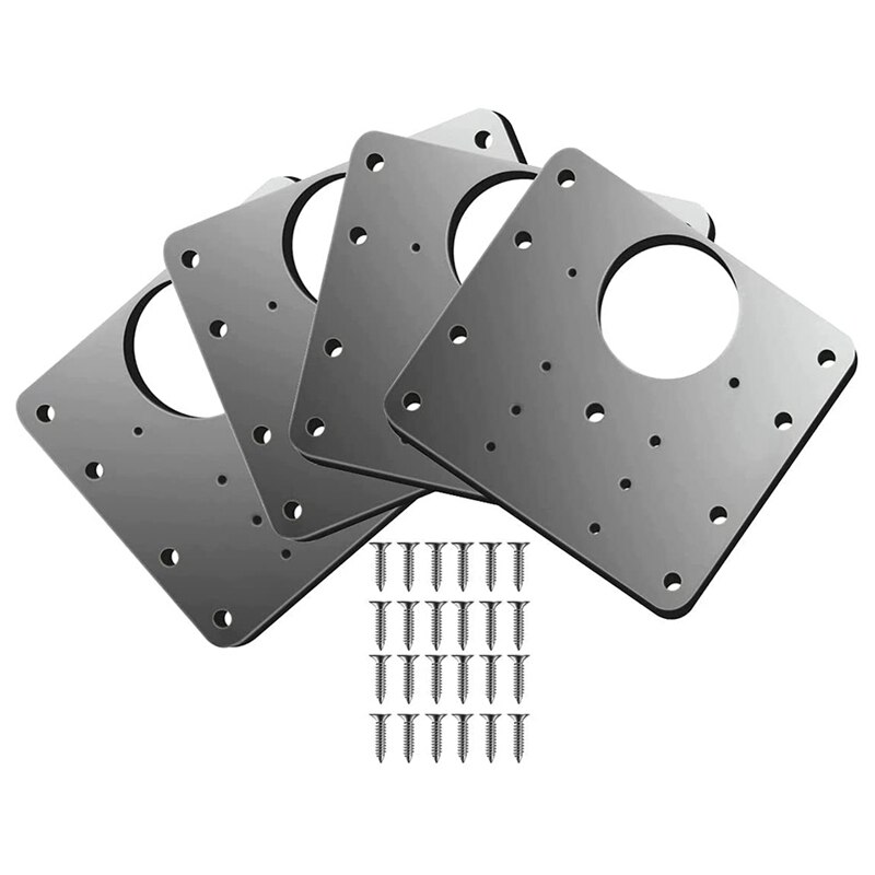 Hinge Repair Kit,Hinge Repair Brackets,Hinge Repair Plate - Kitchen Cabinet Door Hinge Repair Kit Tool.(4 Pack): Default Title