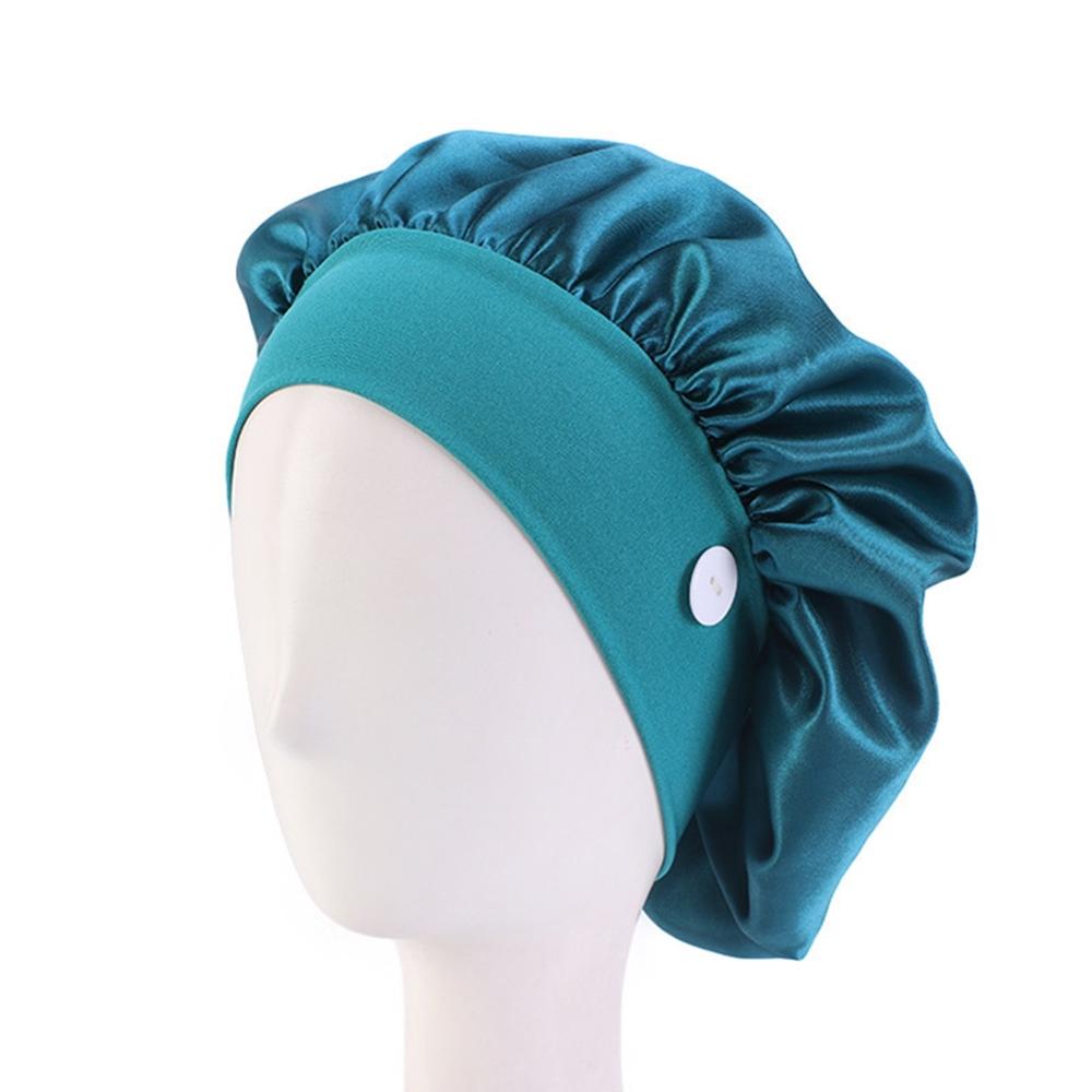 Surgicals Caps Scrub Bouffant Hoed Arts Verpleegkundige Chirurgen Cap Gestreepte Sanwood Ronde Cap Dames Mode Accessoires Beanie: W  Green