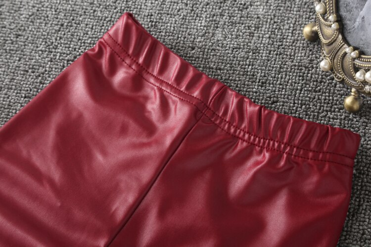 Baby kid imitert skinnbukser jente skinny svarte bukser pustende bukser jenteklær barn skinnbukser barn leggings