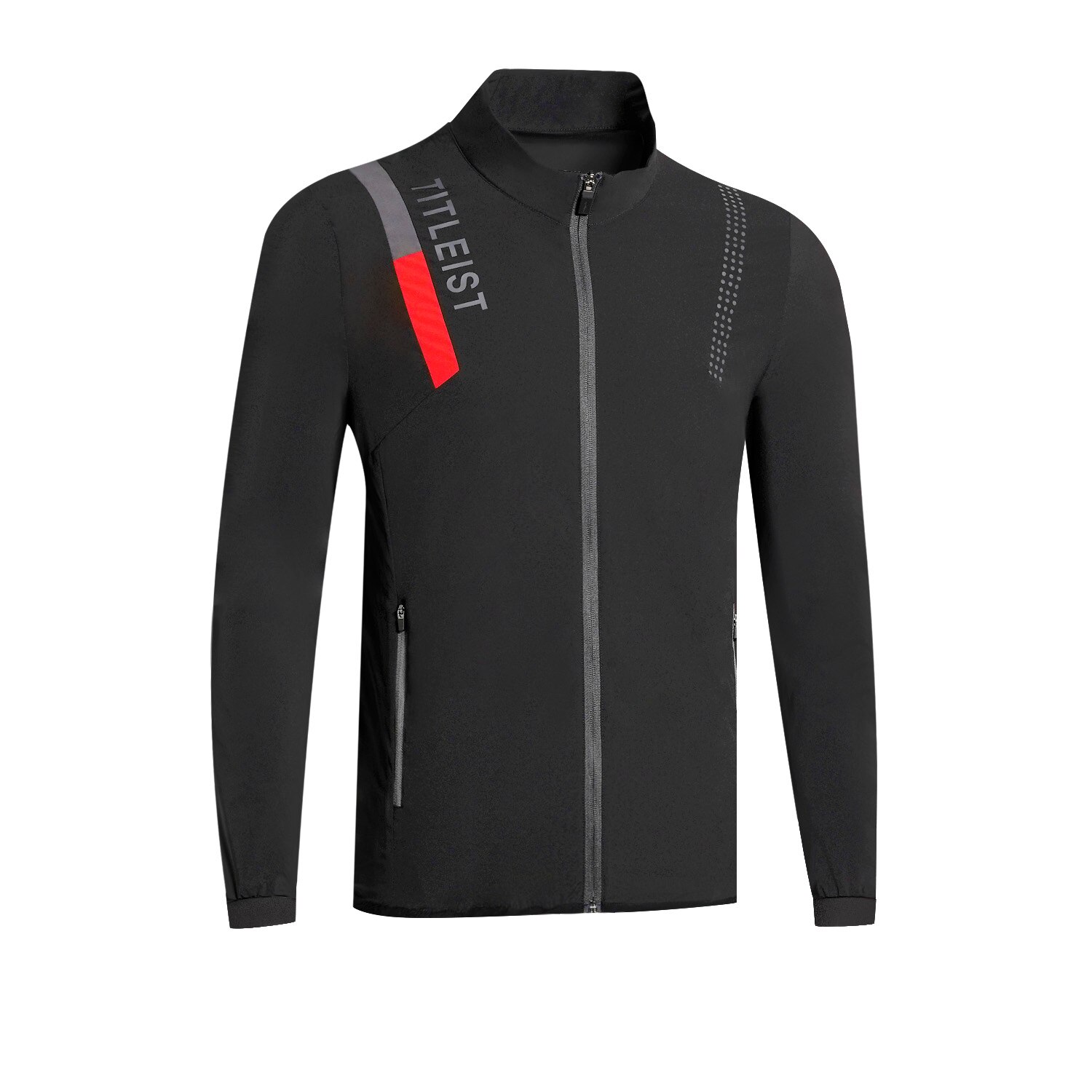 Golf frakke tøj herre golf windbreaker jakke: Sort / M