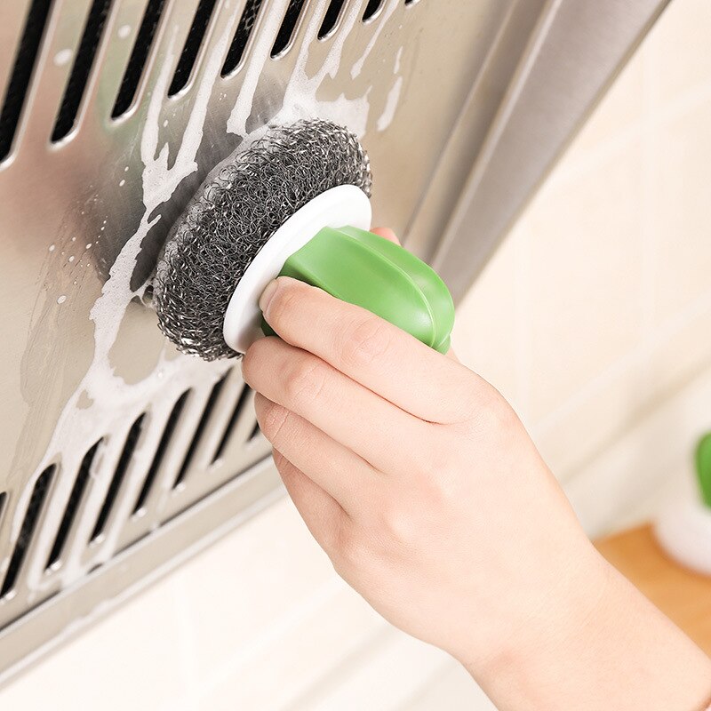 cactus Pentola Pennello Da Cucina Spazzola di Pulizia Palla A Filo Spazzola per Lavare I Piatti Pennello a prova di Olio E facile da Pulire Cucina di Casa accessori