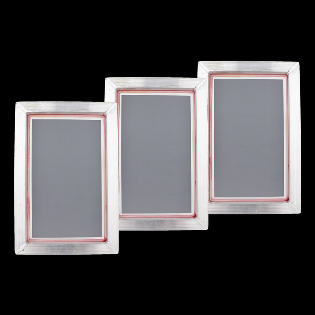 3x Screen Print Frame Silk Print Polyester For Printed Circuit Boards