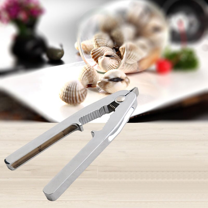 Zinc Alloy Clam Opener Seafood Scallop Oyster Sea Clam Shell Opener on-slip Clip BBQ Seafood Tools Kitchen Accessories