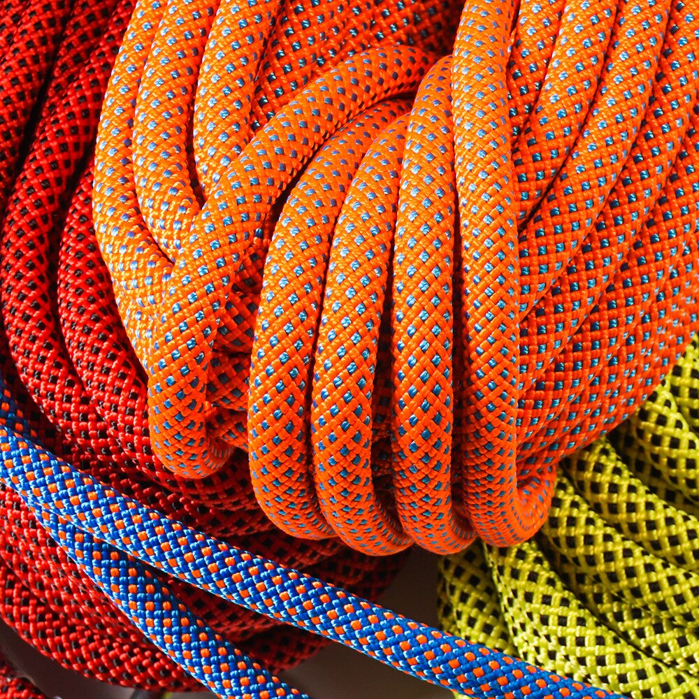 CAMNAL Outdoor 12mm climbing rope rappelling rope lifesaving rope escape rope climbing equipment 10M