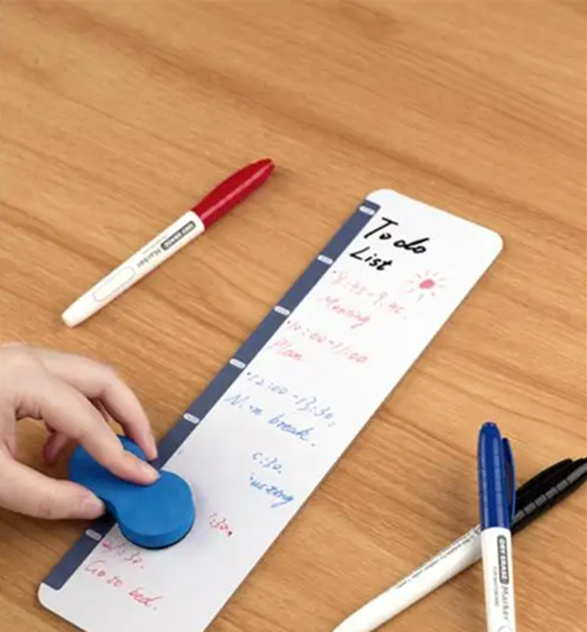 1 Magnetic Computer Screen Message Board, Erasable Desktop Office Monitor Side Whiteboard Memo Note Board, Refrigerator Cabinet Storage Rack Note Board