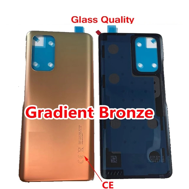 Il miglior nuovo alloggiamento della batteria per Xiaomi Redmi Note 10 Pro coperchio in vetro Cover posteriore note10 pro max custodia posteriore muslimex Mobile Shell